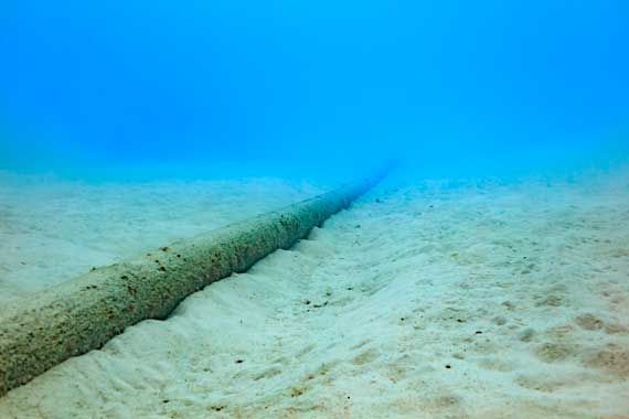 Un câble sous-marin. (Photo: 123RF)