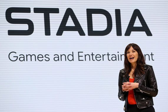 Jade Raymond, vice-présidente chez Google et directrice de Jeux et divertissement Stadia.