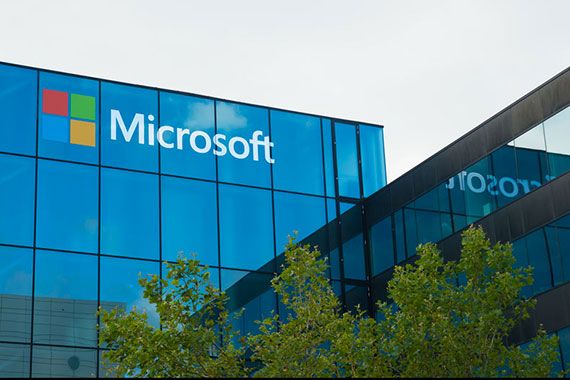 Édifice bureaux de Microsoft