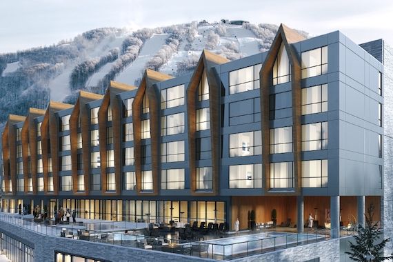 Un futur hôtel au pied des pistes à Bromont