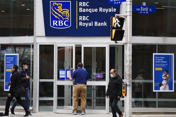 Royal Bank of Canada: Profit down 22% in one year in Q1