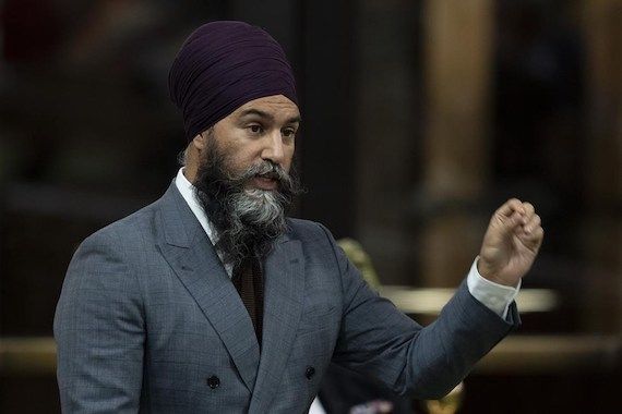 Jagmeet Singh fires red balls at the Bank of Canada