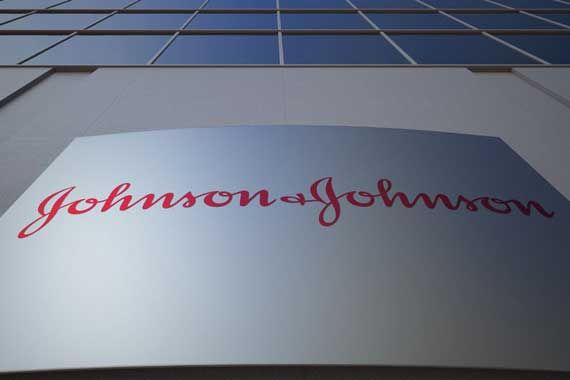 Un logo de Johnson & Johnson.