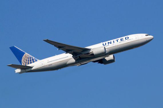 Un avion de United Airline