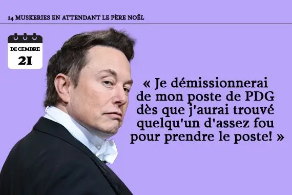 Elon Musk annonce qu’il va quitter son poste à la tête de Twitter - Les ...