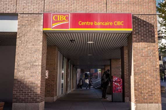 Un logo de la Banque CIBC.