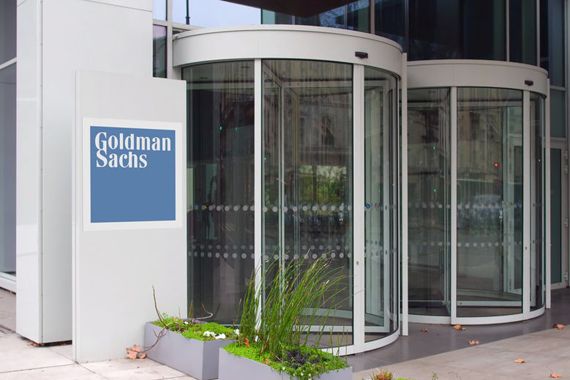 Un bureau de Goldman Sachs.