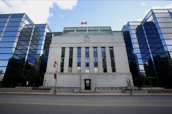 Les bureaux de la Banque du Canada.