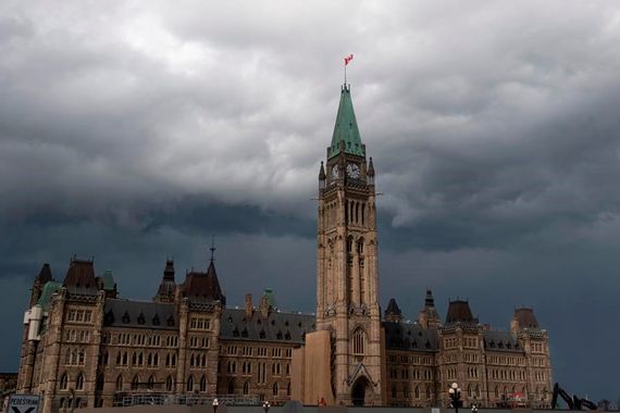 L'édifice du Parlement, à Ottawa