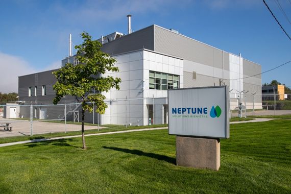 L'usine de Neptune à Sherbrooke.