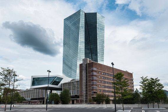 La tour de la Banque centrale européenne