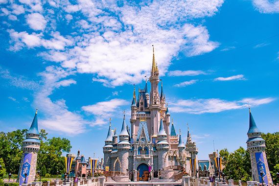 Le château de Walt Disney World.