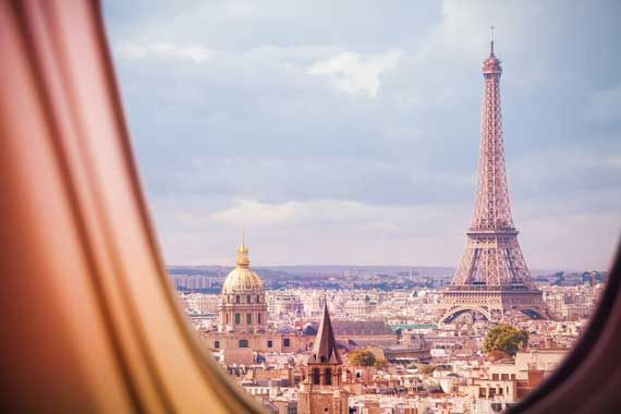 Une image aérienne de Paris, en France