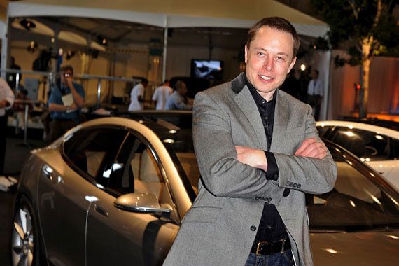 Le PDG de Tesla, Elon Musk.