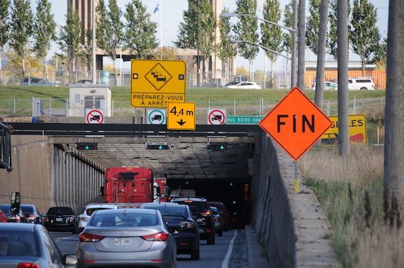 Louis-Hippolyte-La Fontaine bridge-tunnel construction site: “Some call it the tunnel from hell”