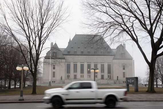 Le bâtiment de la Cour suprême du Canada