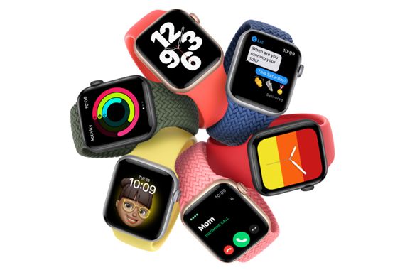 Les différents modèles de la nouvelle Apple Watch SE