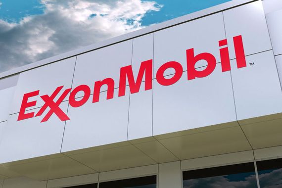 Le logo d'ExxonMobil.