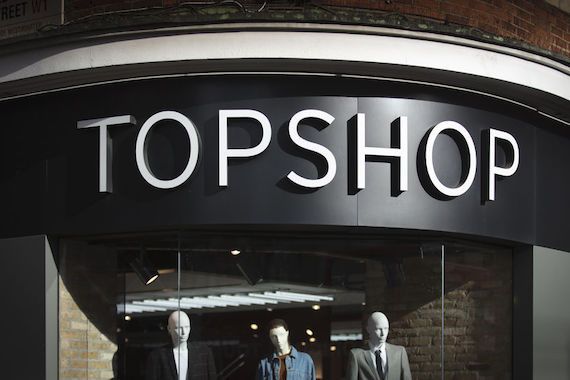 Un magasin Topshop