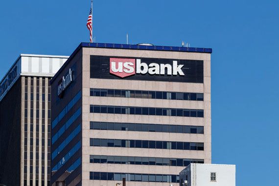 Un bâtiment de la US Bancorp à Cincinnati