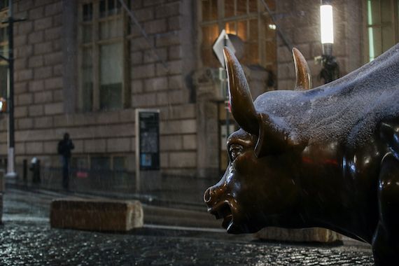 La statue du taureau de Wall Street