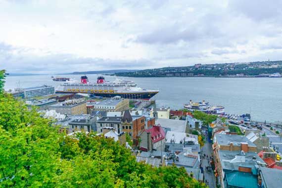 Une image du Port de Québec.