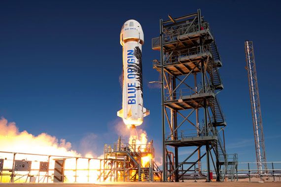 Une fusée Blue Origin