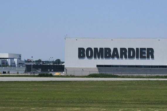 Une usine de Bombardier