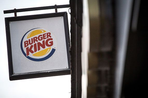 Logo d'un restaurant Burger King.