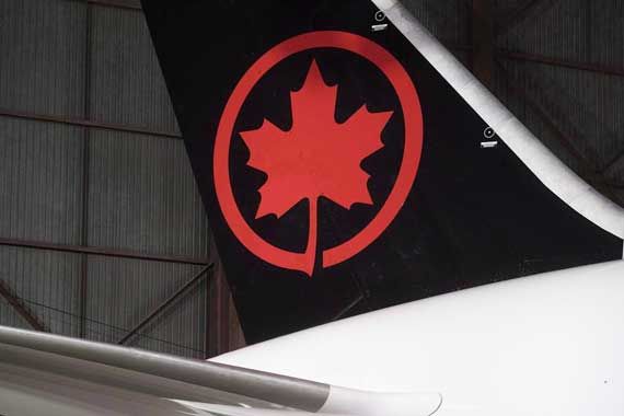 Un appareil d'Air Canada.