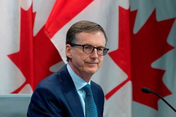 Le gouverneur de la Banque du Canada, Tiff Macklem