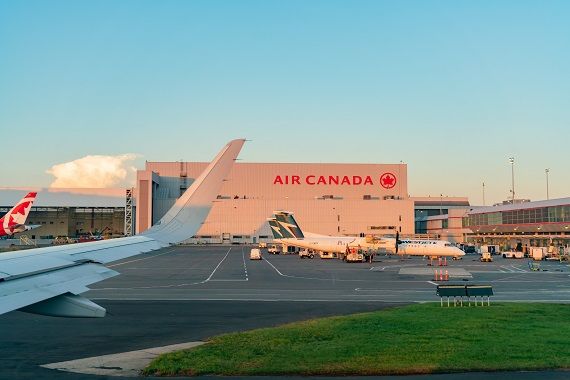 Hangar d'Air Canada à l'Aéroport de Toronto