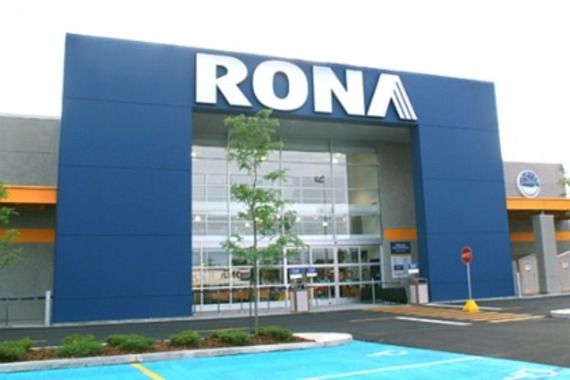 Un magasin Rona, propriété de Lowe's.