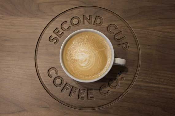 Un café Second Cup