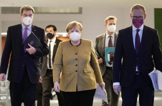 La chancelière allemande, Angela Merkel