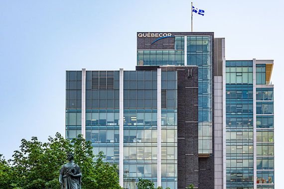 Le siège social de Québecor