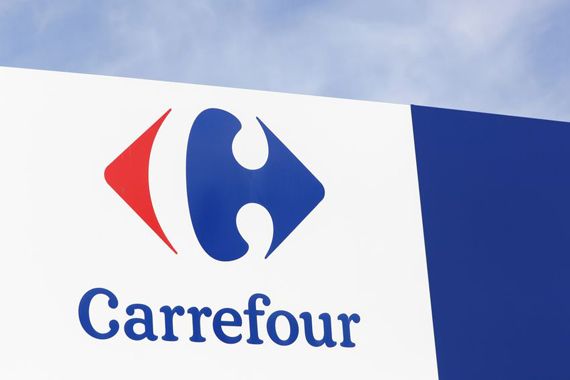 Le logo de Carrefour SA