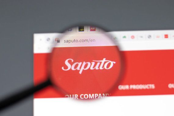 Le site web de Saputo.
