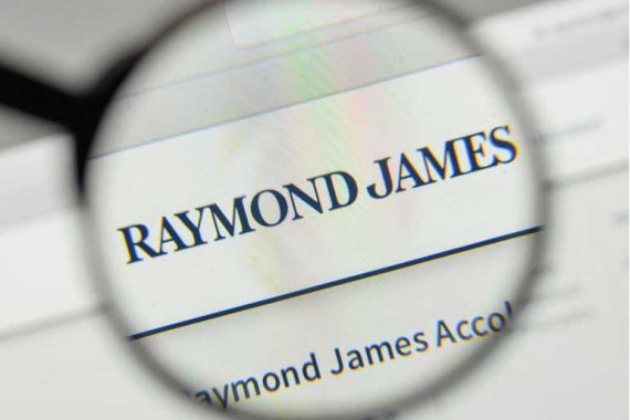 Le logo de Raymond James.