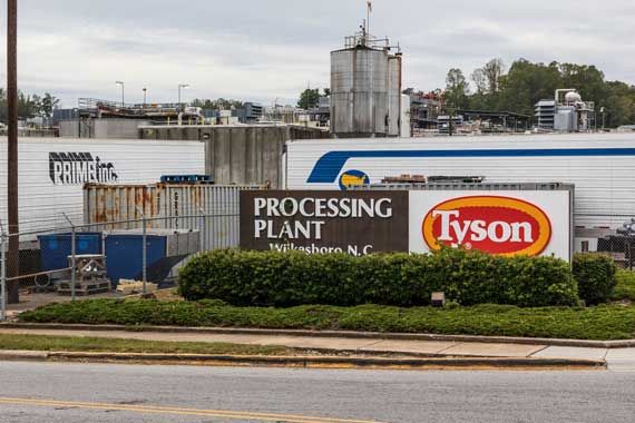 Un abattoir de Tyson Foods, aux États-Unis (Photo: 123RF)