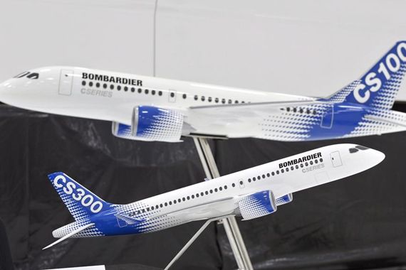 Des avions de la CSeries de Bombardier