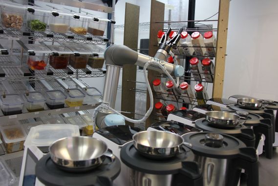 Le robot cuisinier de YPC technologies