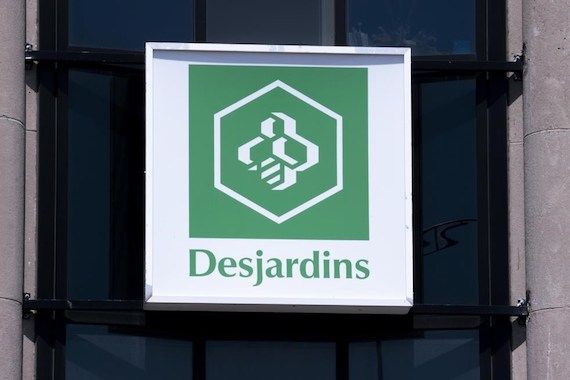 Le logo de Desjardins