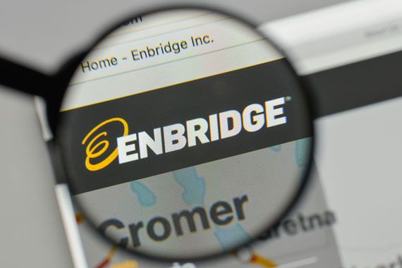 Le site web d'Enbridge