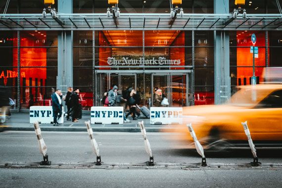 Le bâtiment du New York Times