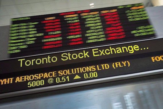 La bourse de Toronto