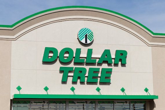 Un magasin de la chaîne Dollar Tree.