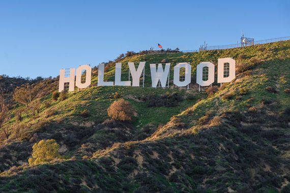 Le panneau Hollywood en Californie
