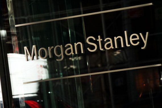 Le logo de Morgan Stanley.