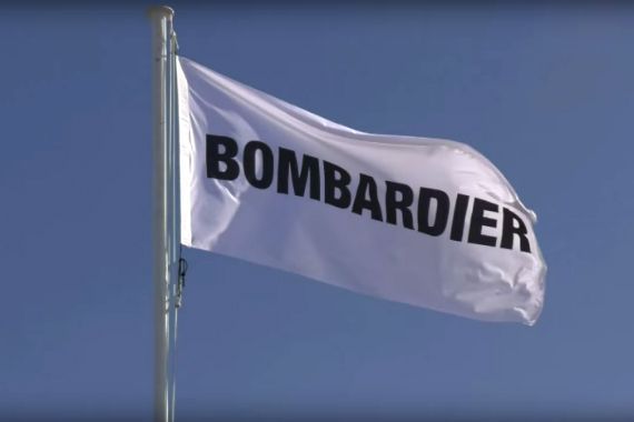 Drapeau de Bombardier